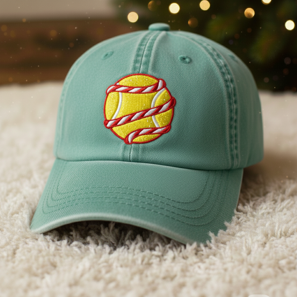 🎄⚽ Christmas Sports Embroidery Caps