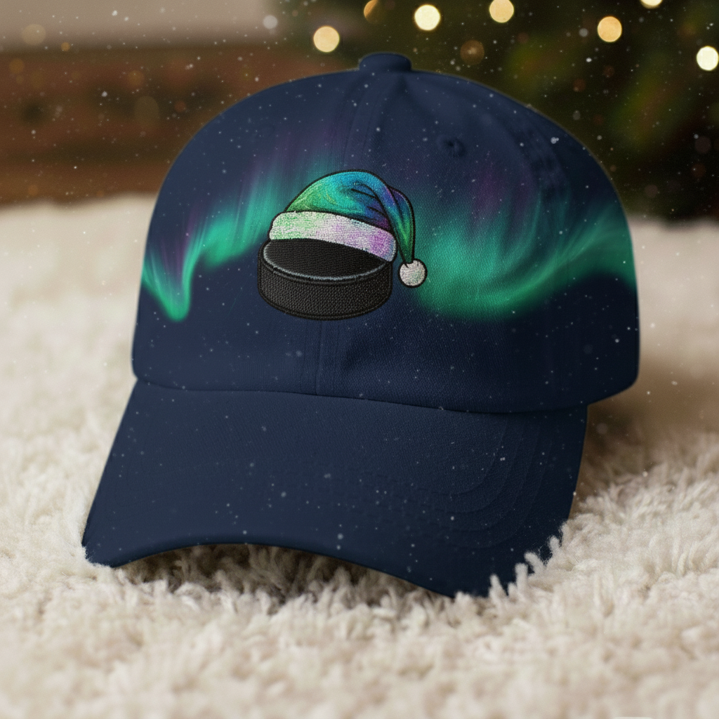 🎄⚽ Christmas Sports Embroidery Caps