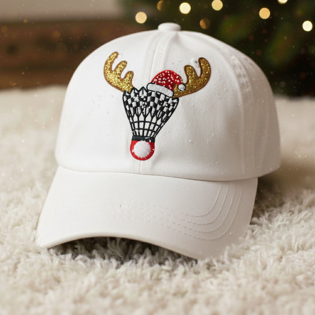 🎄⚽ Christmas Sports Embroidery Caps