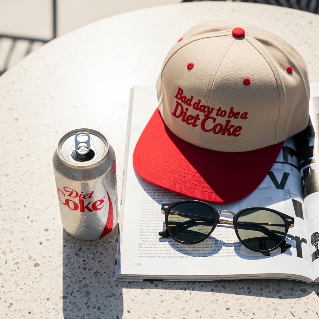 "Bad Day To Be A Diet Coke" Cap - Your Ultimate Statement Hat!
