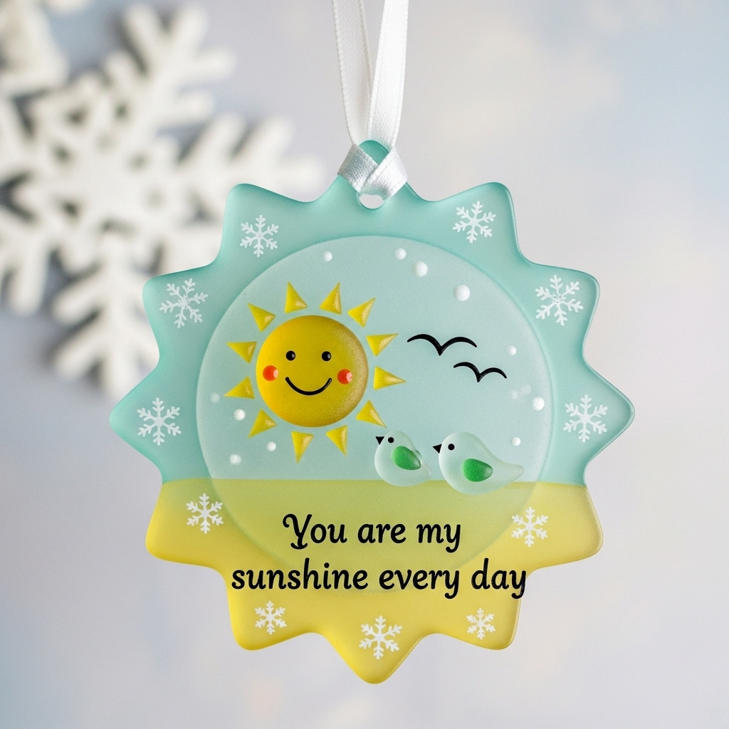 🌊💖 Ocean Memories Glass Keepsake