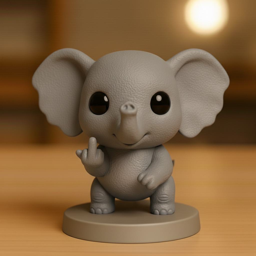 🖕😾 Sassy Animal Resin Figurines