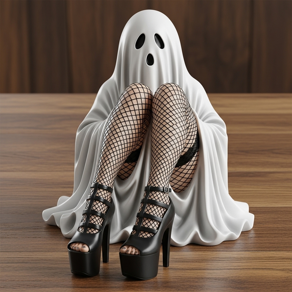 👻Lady Ghost Figurine