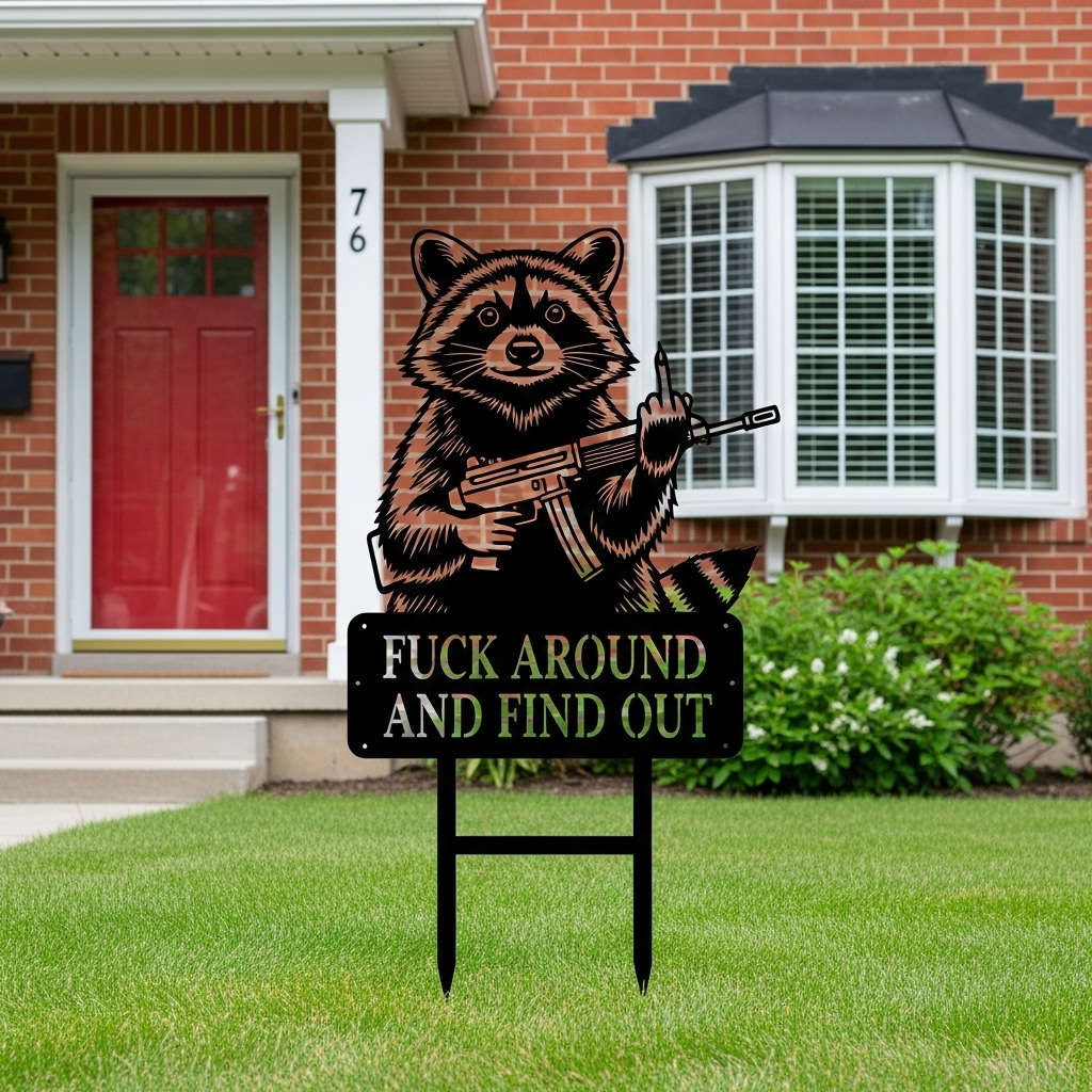 "F*ck Around & Find Out" Garden Guardians