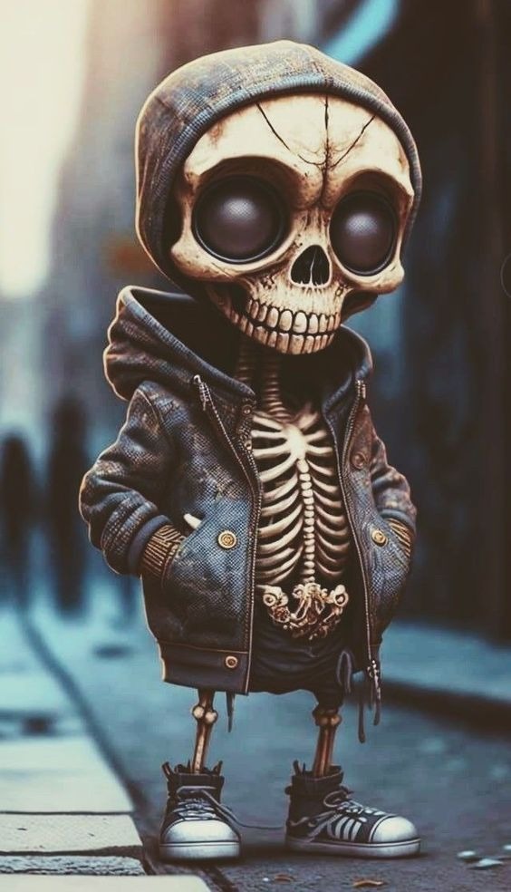 Cool Skeleton Baby