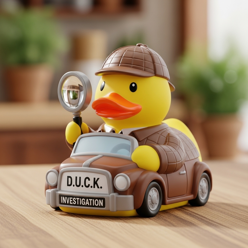 Whimsical Cosplay Duck Decor