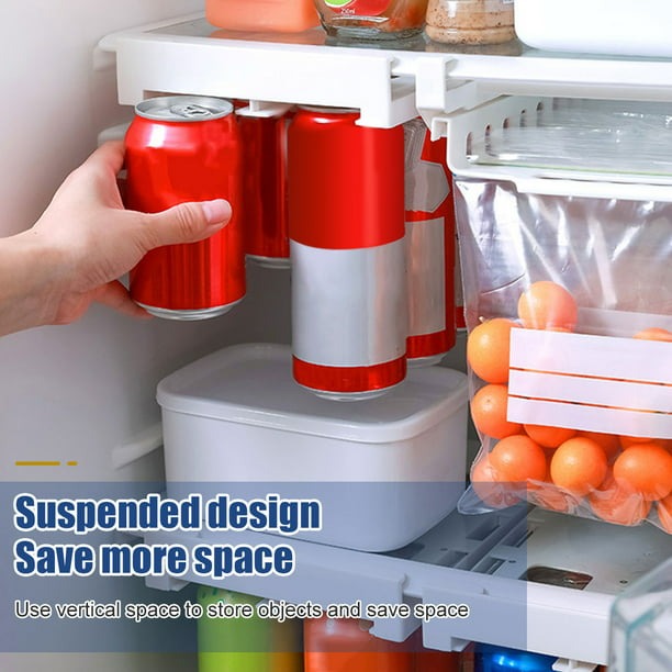 🔥HOT SALE🔥Hanging Soda Can Storage Rack For Fridge🍹