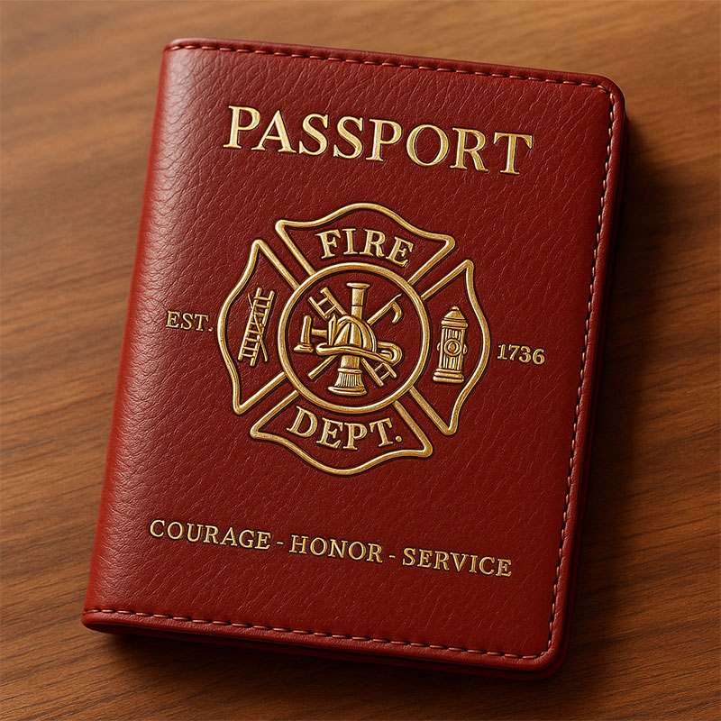 Firefighter’s Honor Passport Holder