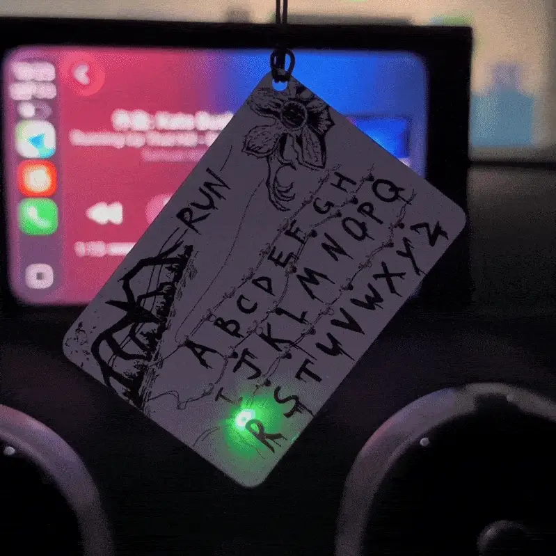 Card Light Pendant – Carry the Upside Down With You!