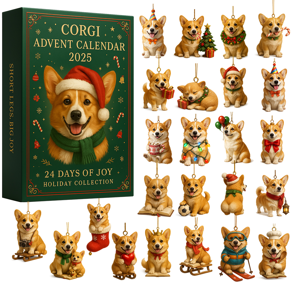 🎄🐕 Corgi Countdown Calendar 2025