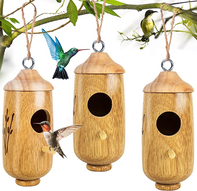 🐦Wooden Hummingbird House-Gift for Nature Lovers