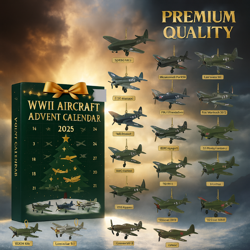Combat Aircraft Blind Box Advent Calendar
