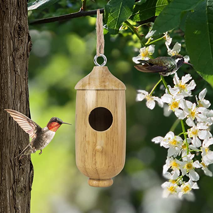 🐦Wooden Hummingbird House-Gift for Nature Lovers