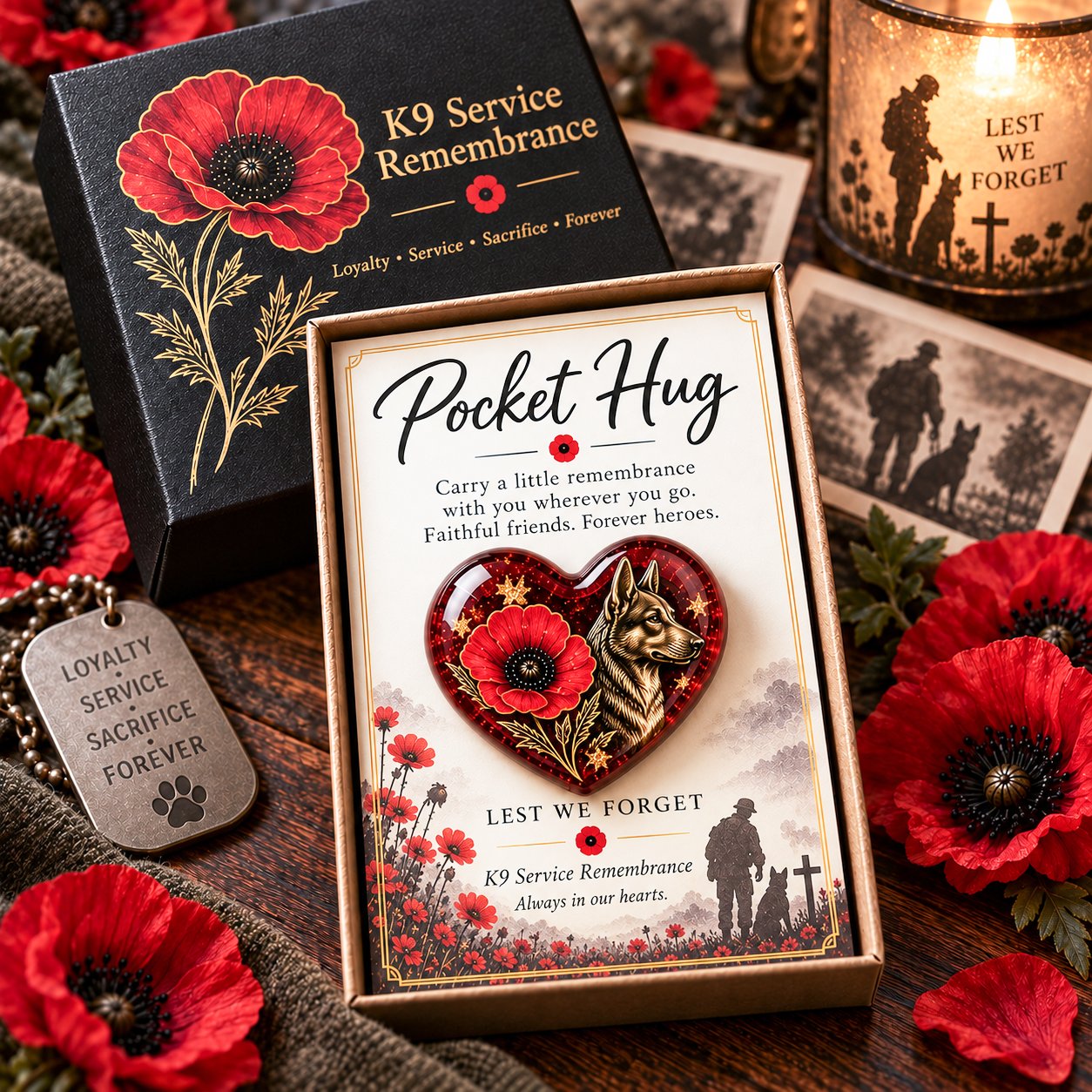🌸 Pocket Hug™ Remembrance – A Little Keepsake of Love, Honor & Memories ❤️