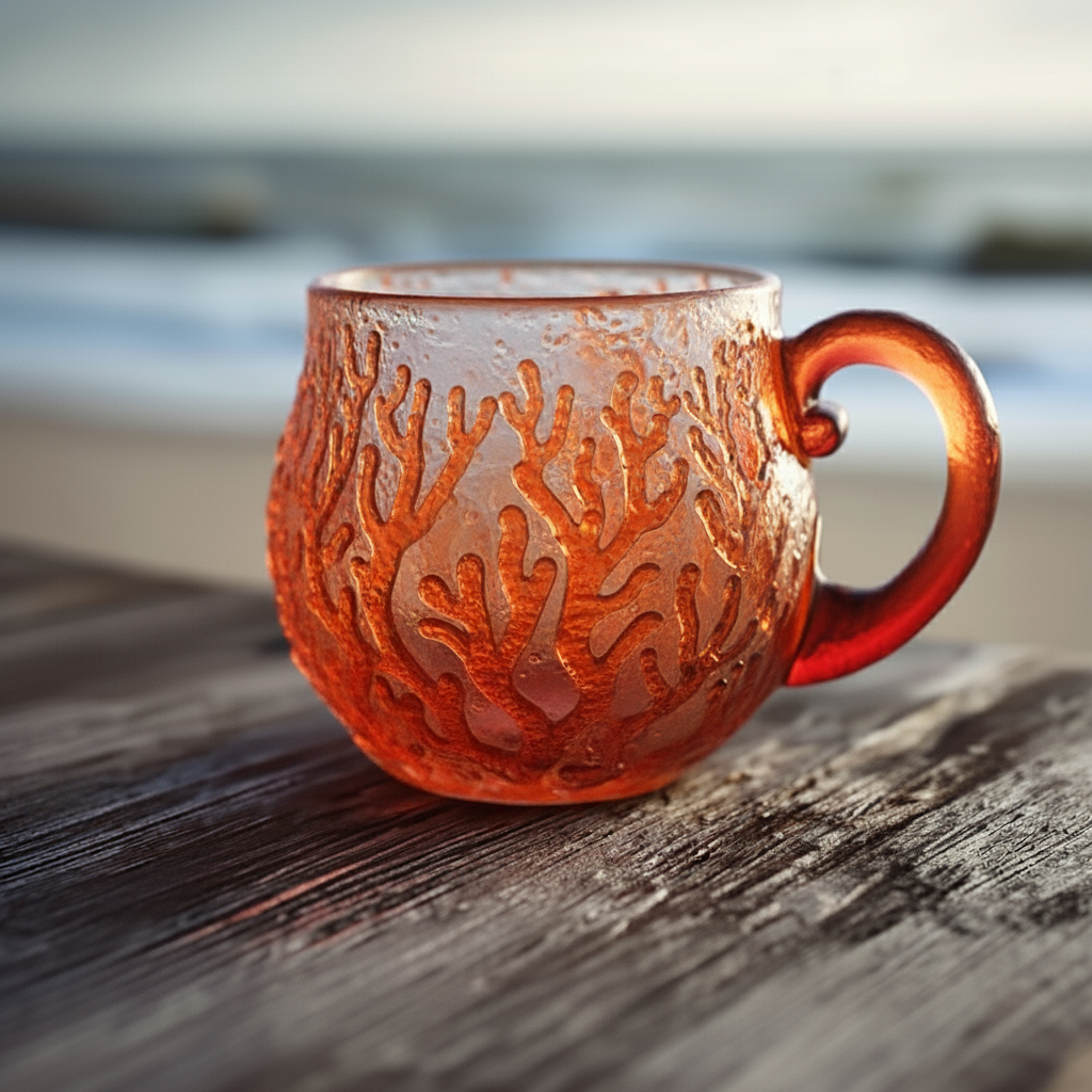 Ocean - Themed Glass Mugs