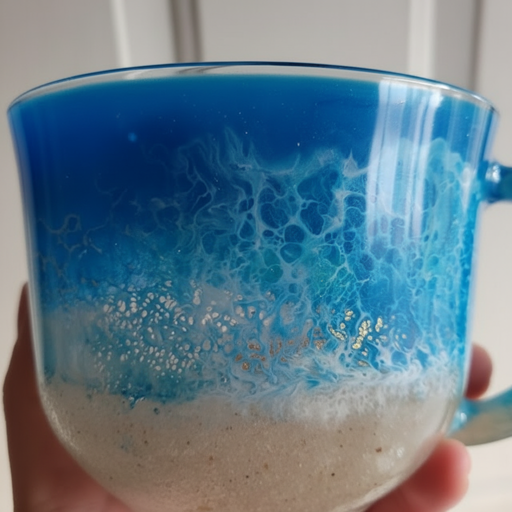 Ocean Breeze Glass Mug