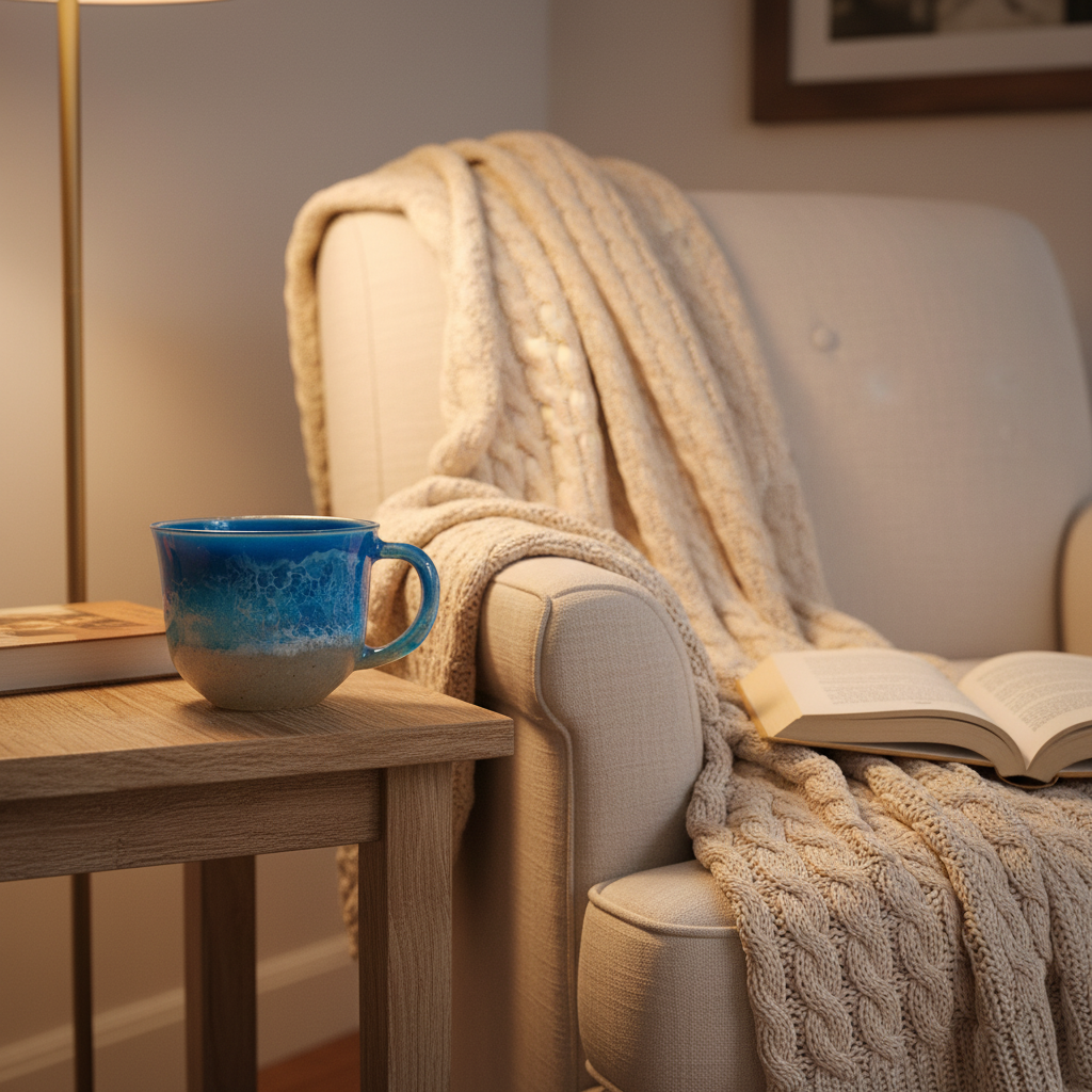 Ocean Breeze Glass Mug