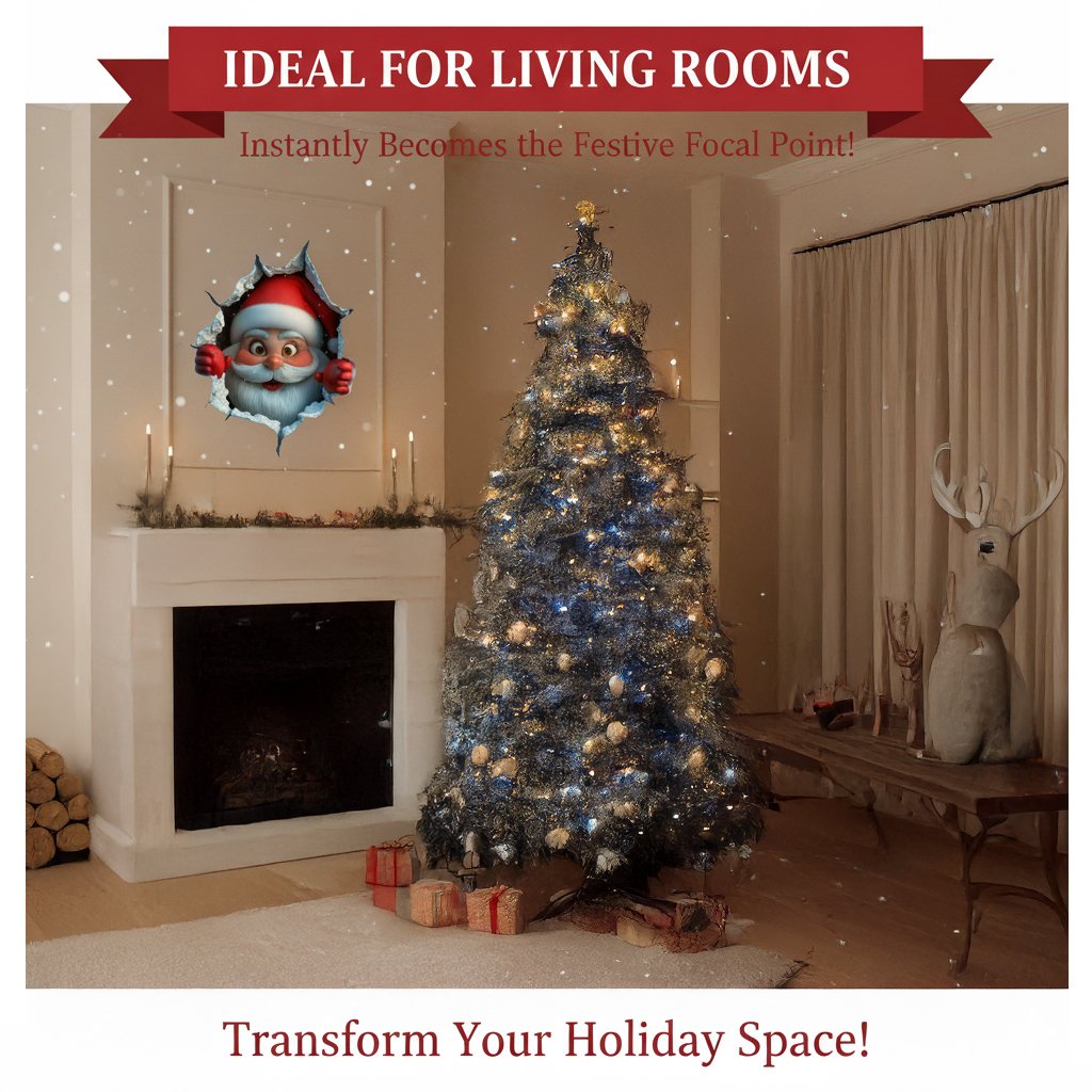 (🎄Early Christmas Sale 50%)🎅Christmas Creative Wall Sticker