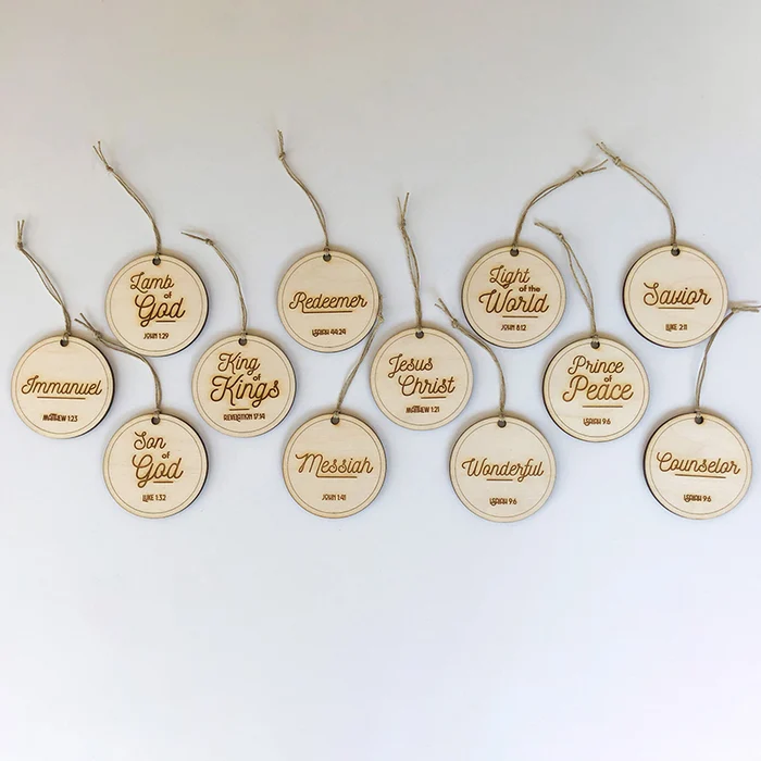 ✨Names Of Jesus Ornaments
