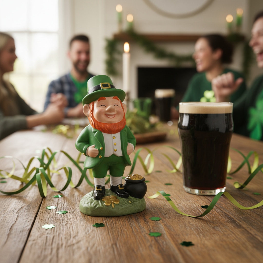 Lucky Leprechaun Figurine – A Symbol of Irish Charm, Joy & Good Fortune