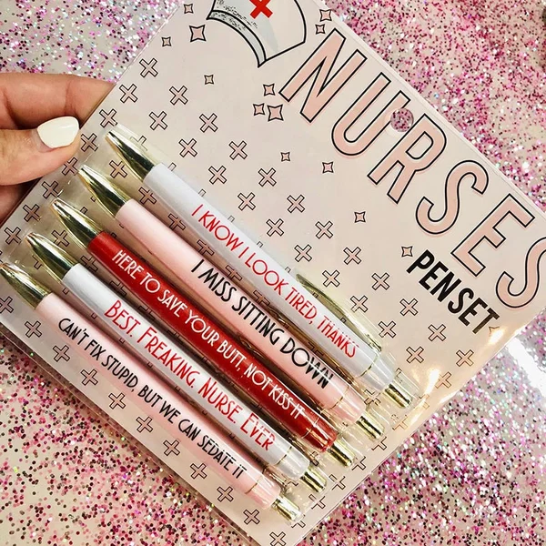 Funny Nurses Pen Set