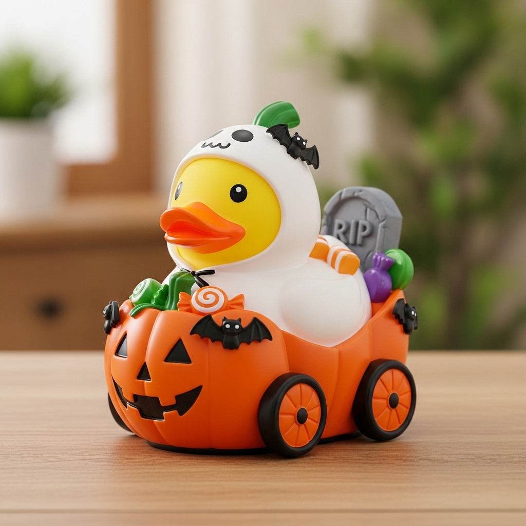 Whimsical Cosplay Duck Decor