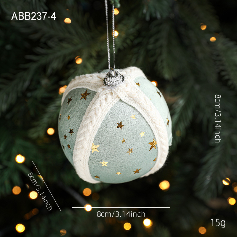 Starry Knit Christmas Baubles 🎄✨