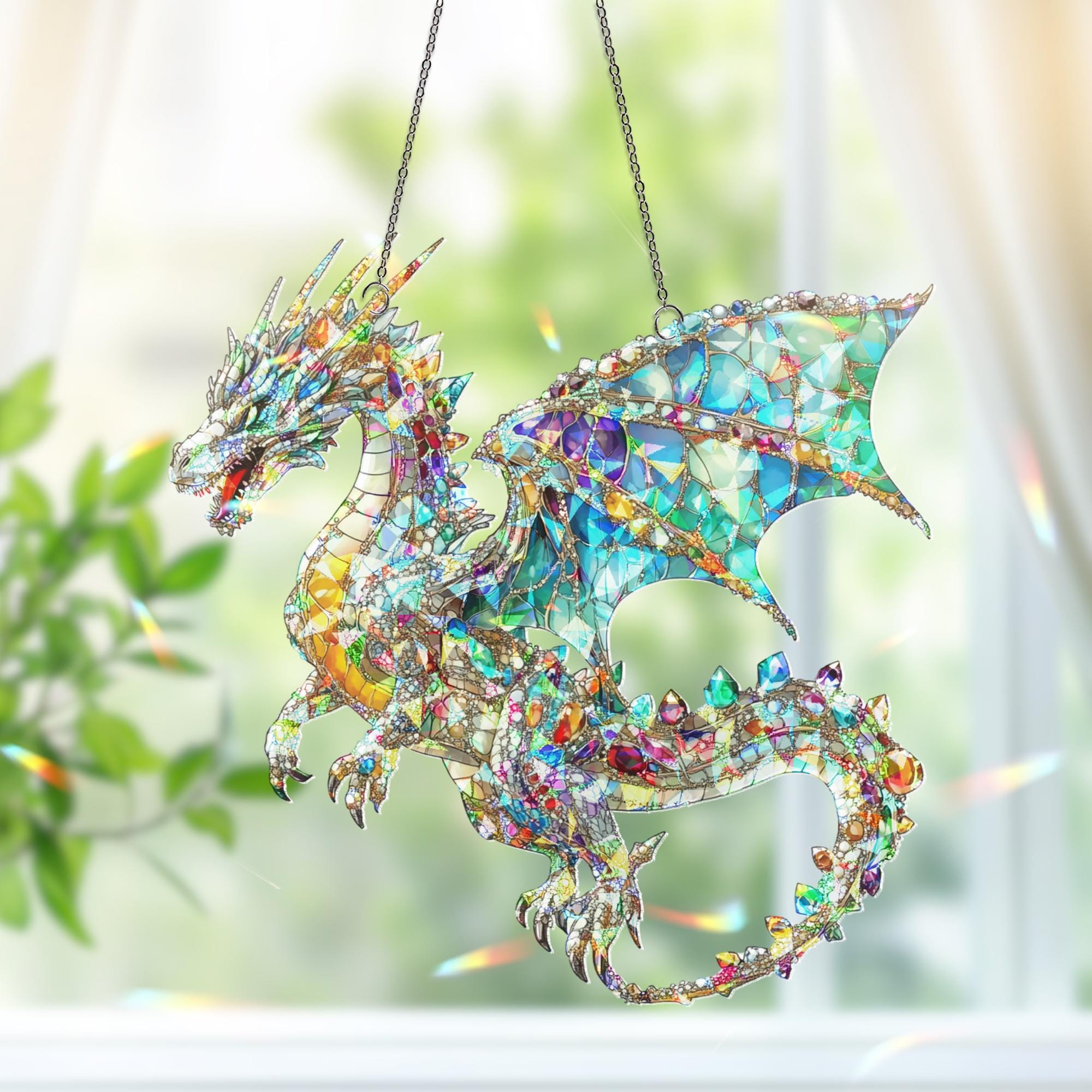 Enchanted Dragon Suncatcher