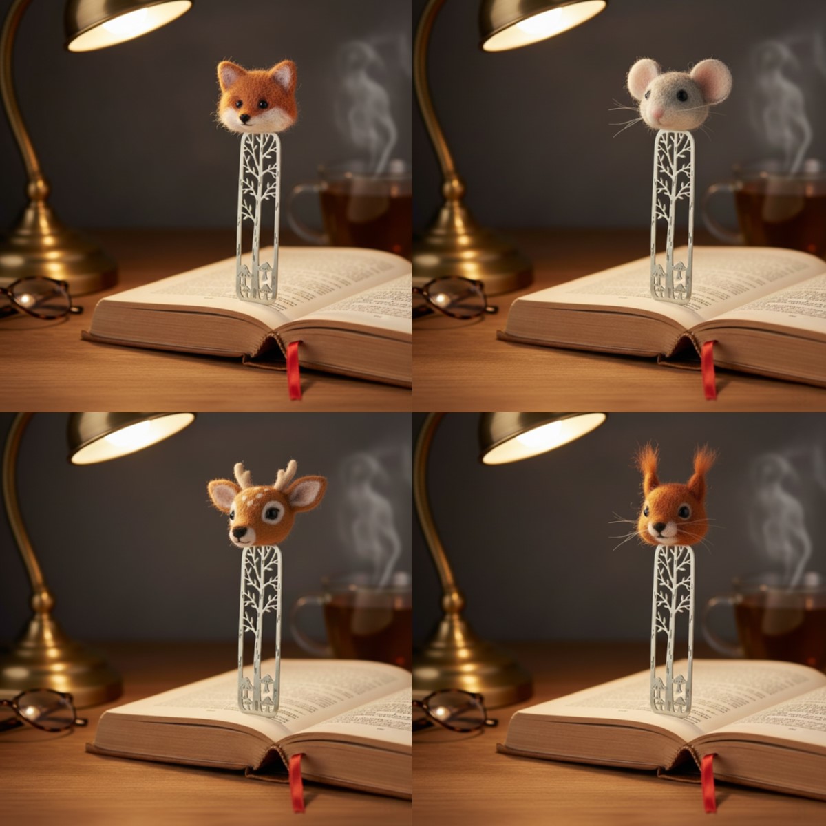 🔥 Hot Sale 🔥Whimsical Forest Friends Bookmark Collection❤