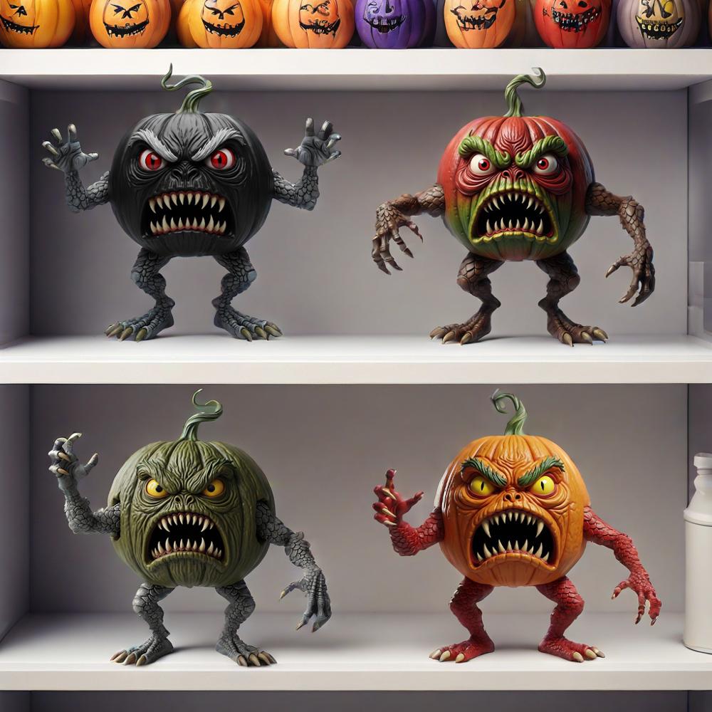 🎃Mutant Pumpkin Monster Figurine