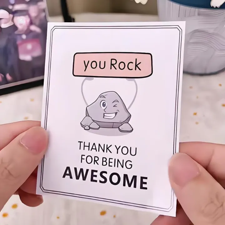 🤘"You Rock" Motivational Stone Gift