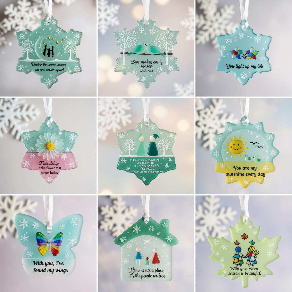 🌊💖 Ocean Memories Glass Keepsake