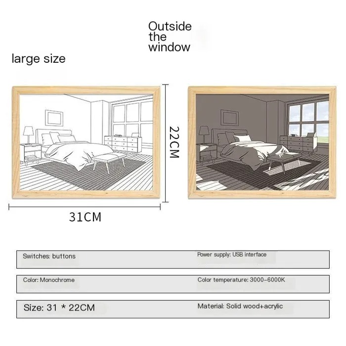 🔥2023 HOT SALE🥳-Lighting Painting Decoration✨