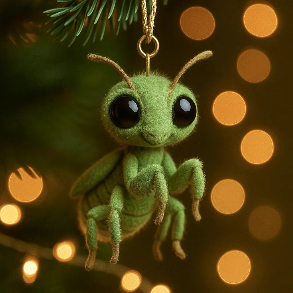 Tiny Bug Buddies Christmas Ornaments