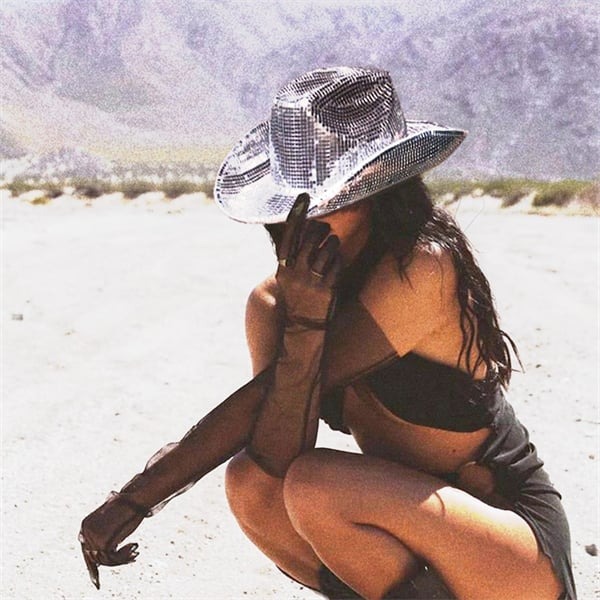 🔥HOT SALE🤩-Disco Ball Cowboy Hat🤠