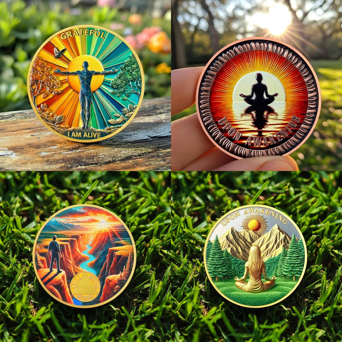 Inspirational Self-Discipline Commemorative Coins