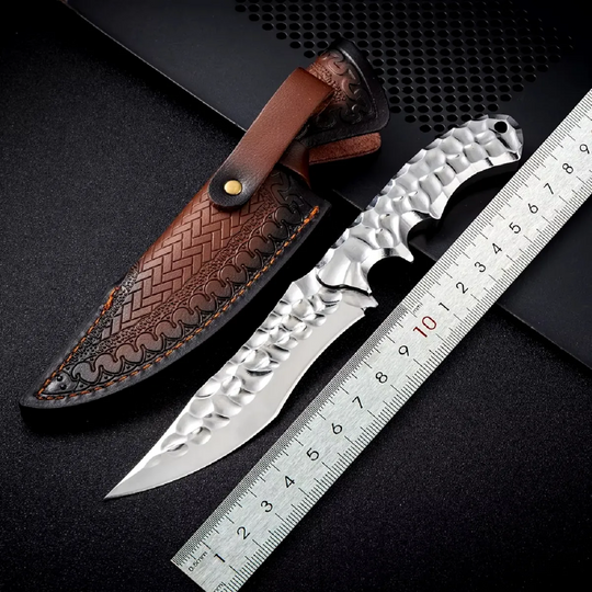 Frostbane Dragonbone Blade : VG10 Steel Hunting Knife