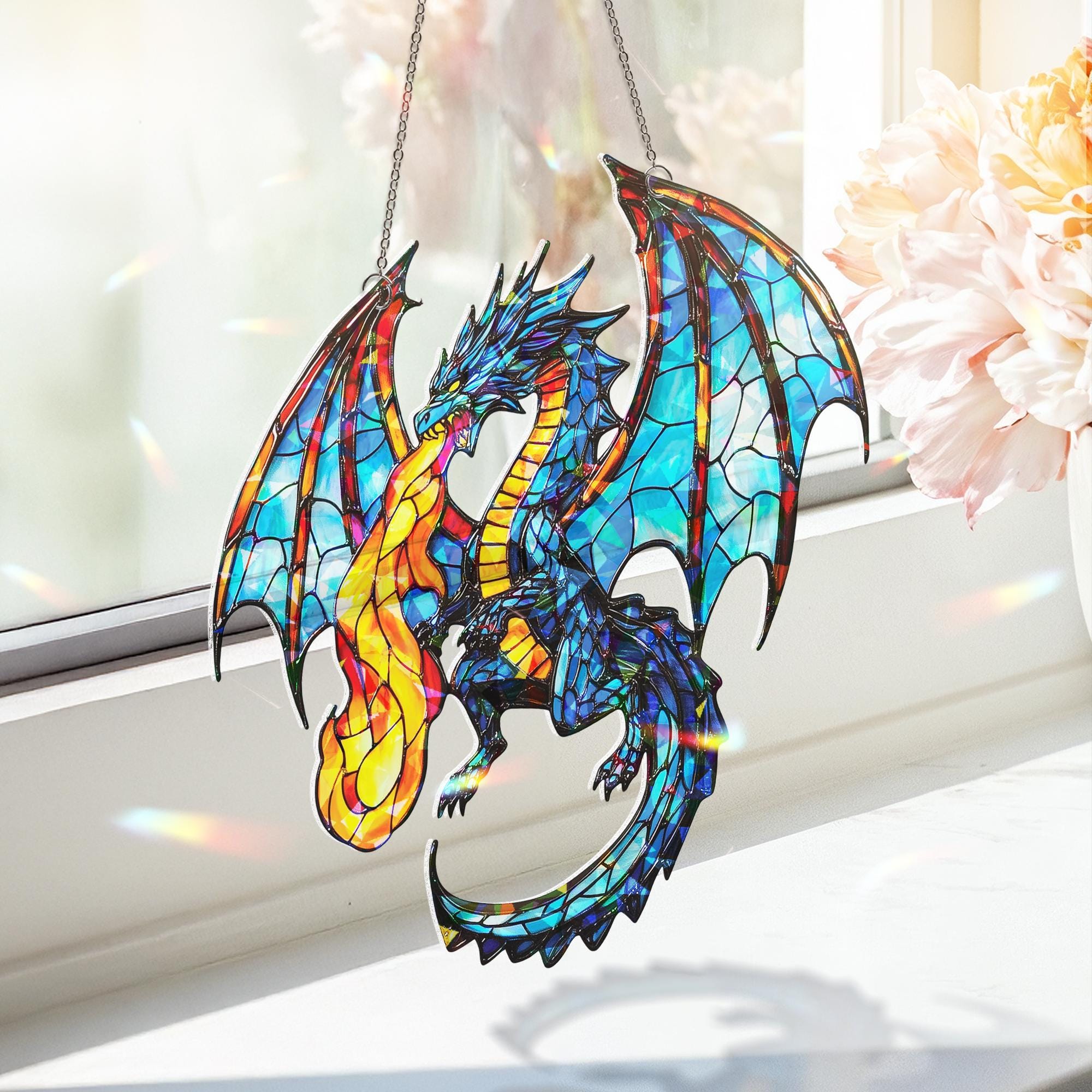 Enchanted Dragon Suncatcher