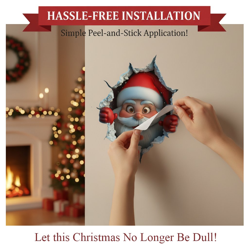 (🎄Early Christmas Sale 50%)🎅Christmas Creative Wall Sticker