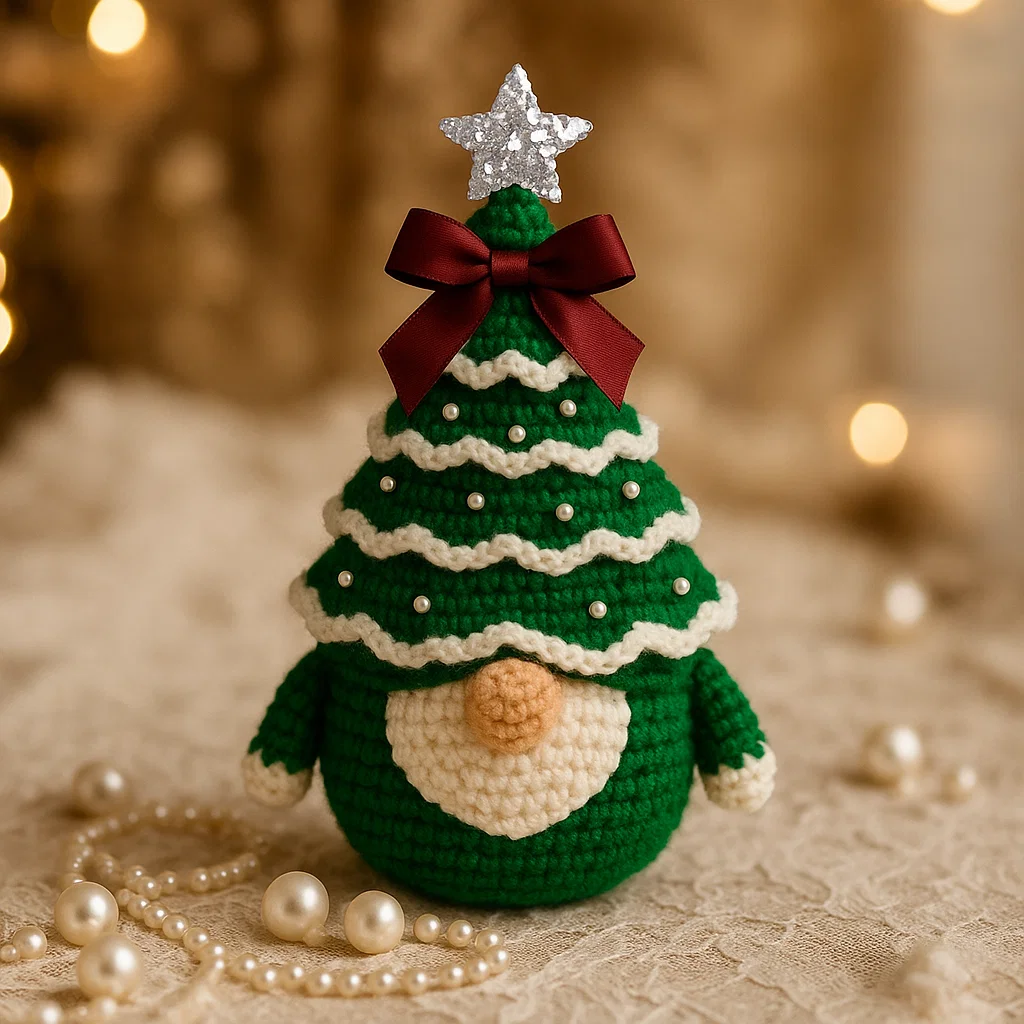 🎄DIY Crochet Christmas Tree Gnome Kit🎄