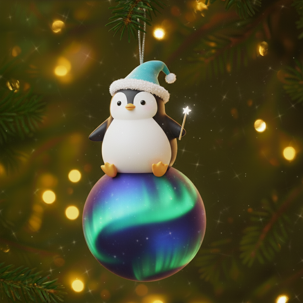 Animal-Shaped Ball Ornament
