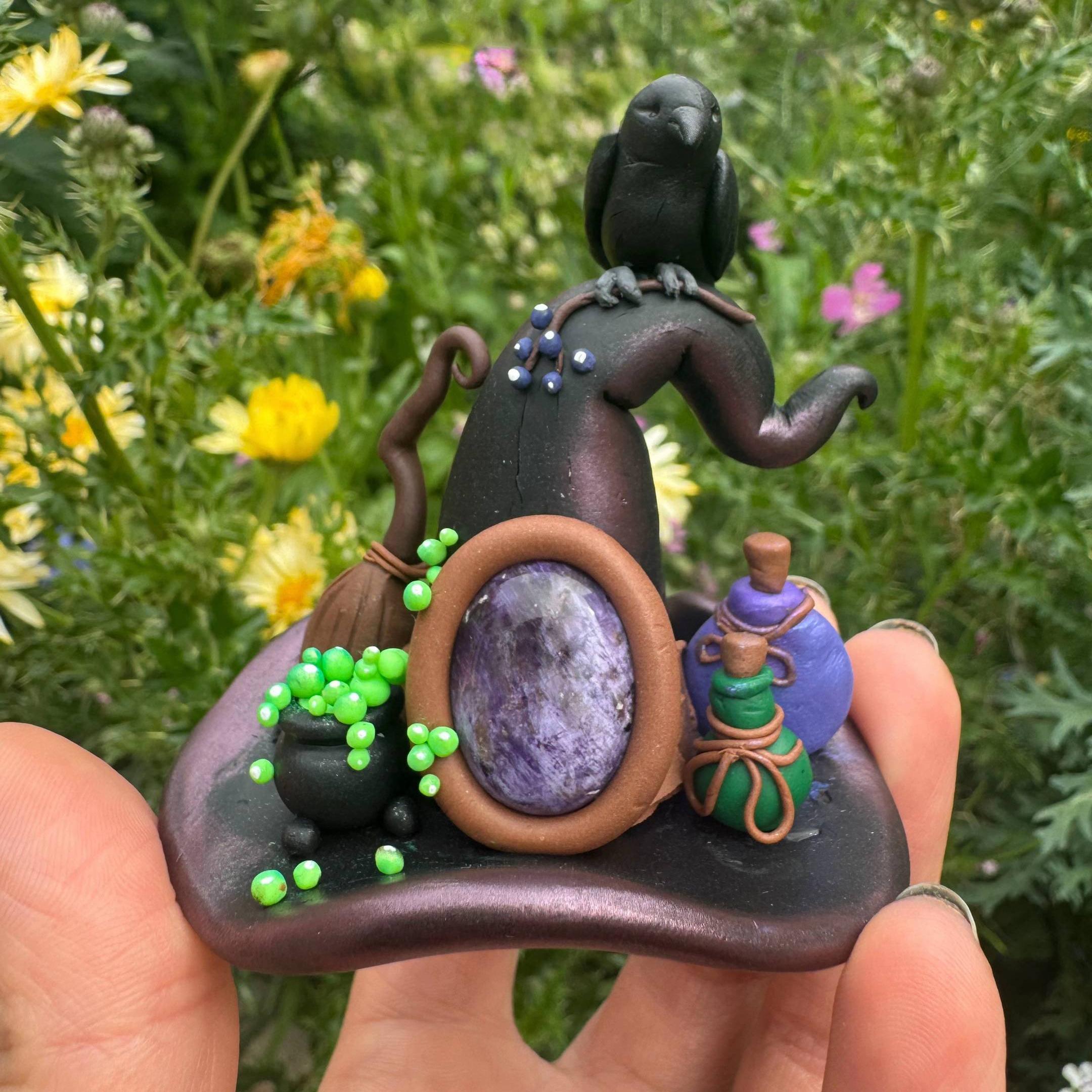 🧙Handmade Elemental Witch Hat