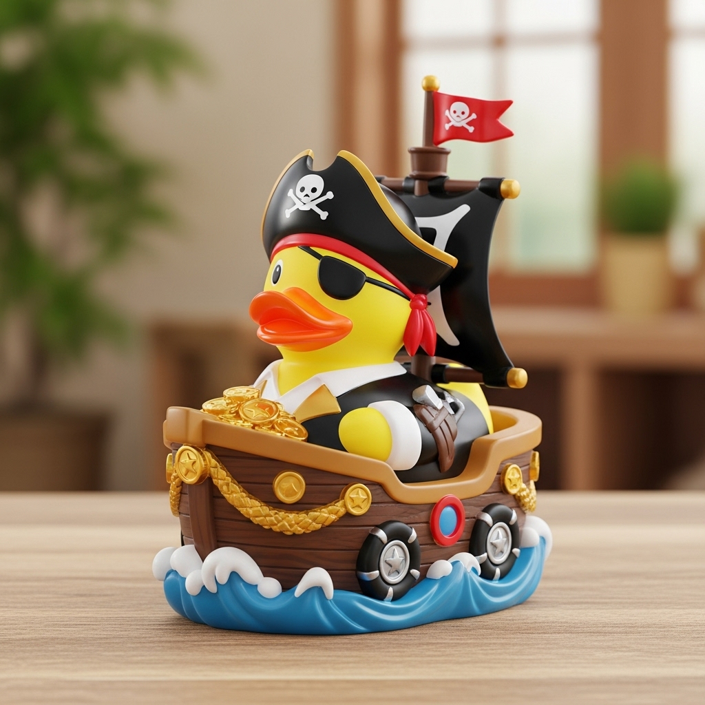 Whimsical Cosplay Duck Decor