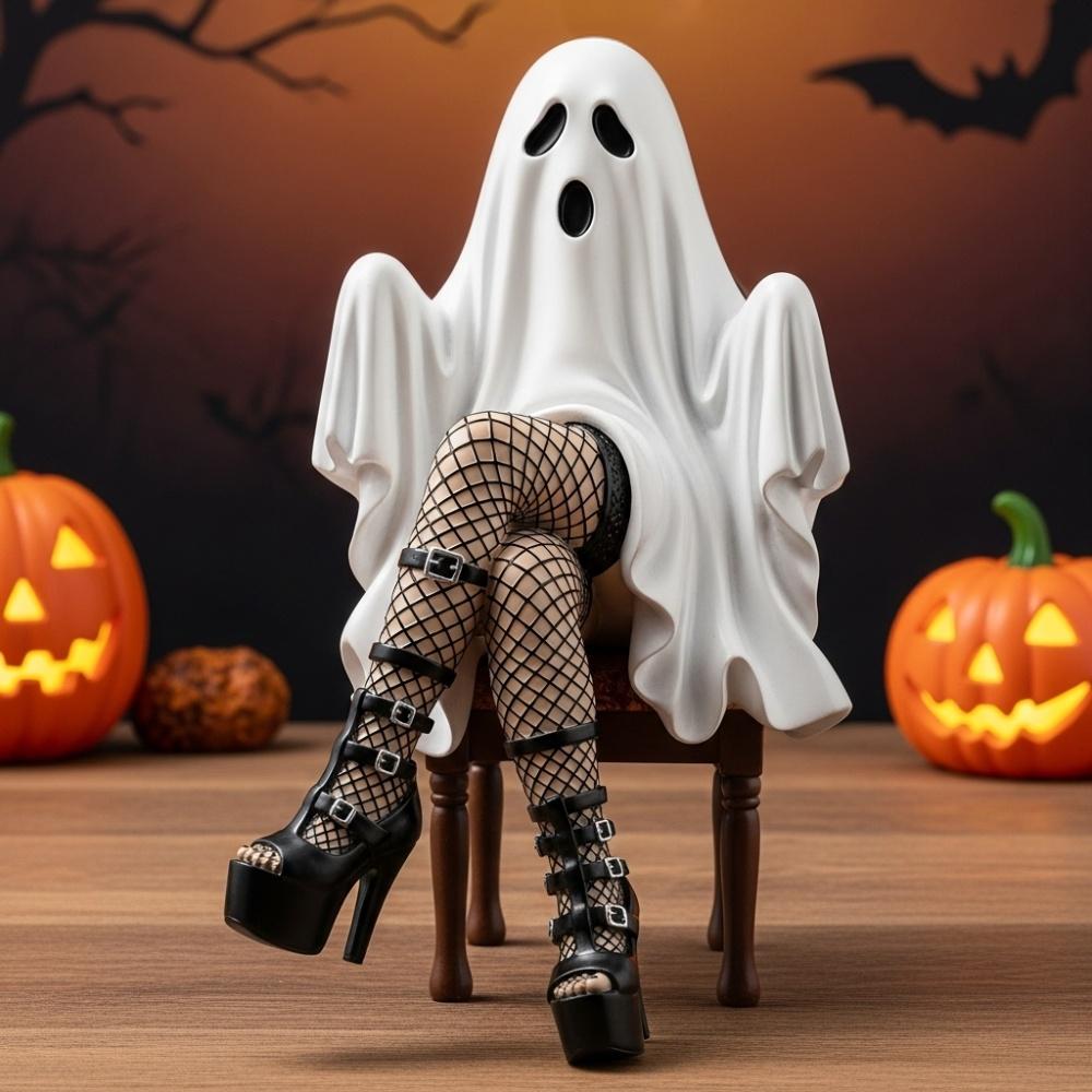 👻Lady Ghost Figurine