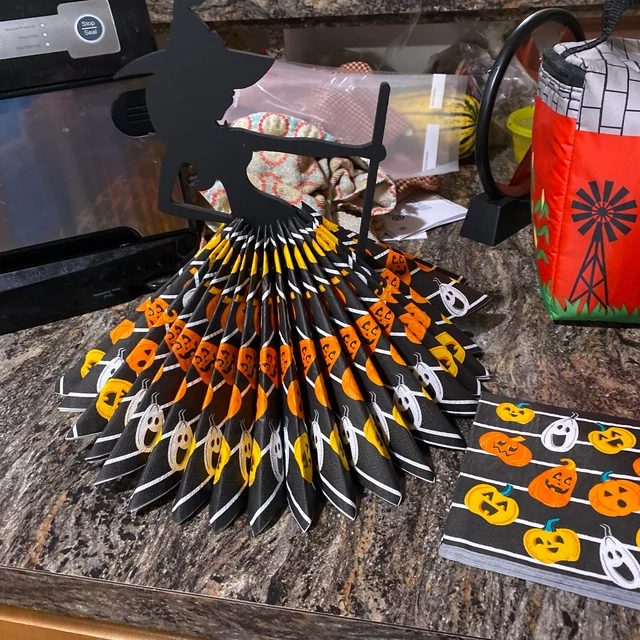 🧙‍♀️Buy 3 Get 2 Free & Free Shipping🔮Dark Witch Napkin Holder
