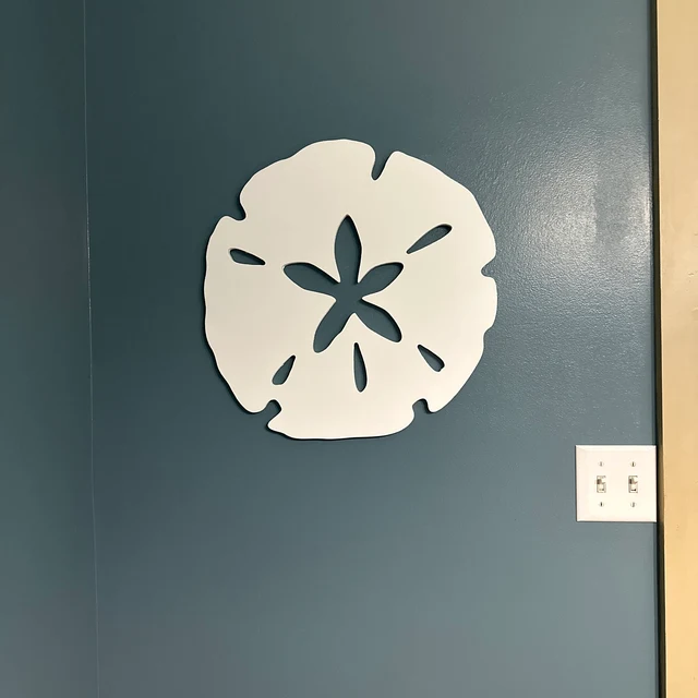 🌊Wooden Sand Dollar Wall Decor