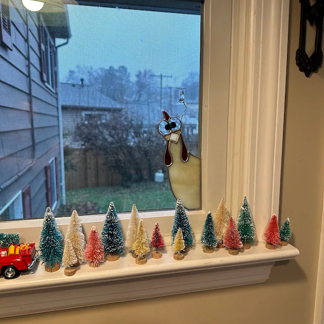 Funny Window Corner Decor - 🐓Peeping Rooster