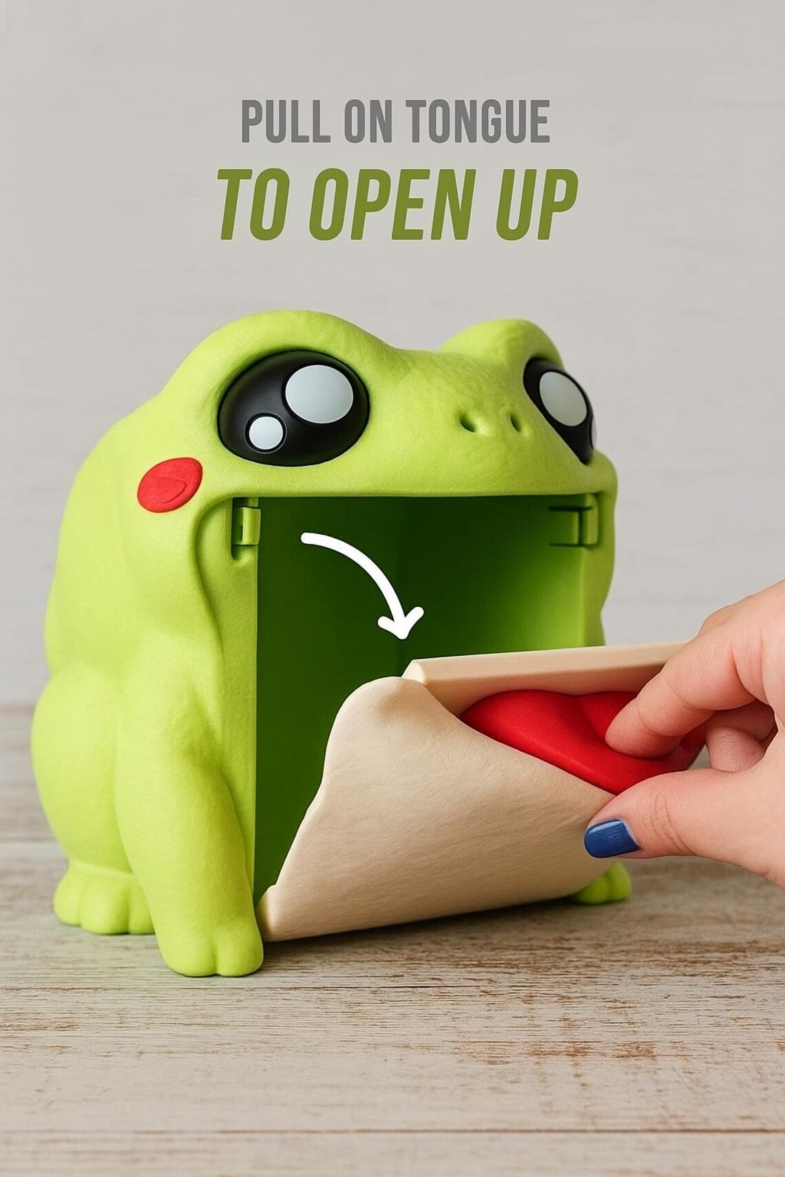 🐸Frodrick Cute Frog Toilet Paper Dispenser✨