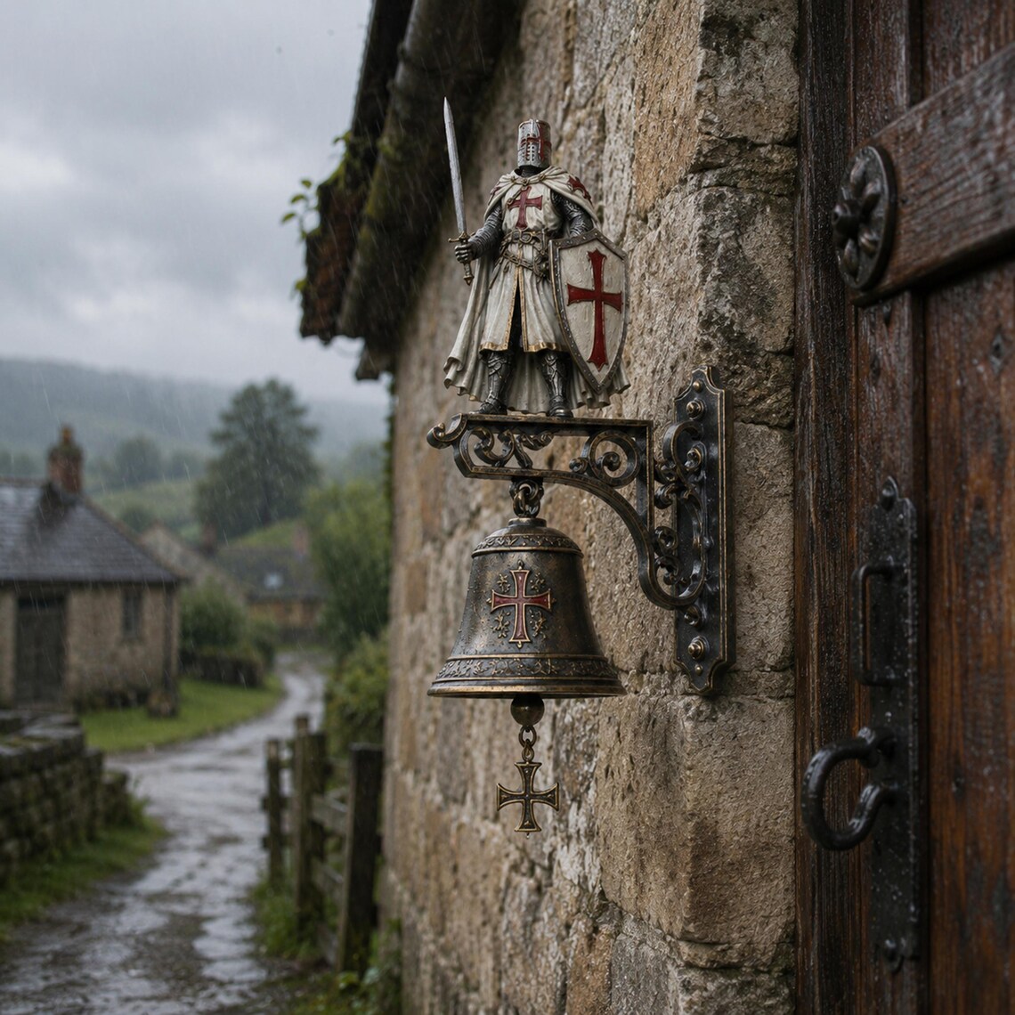 Medieval Crusader Doorbell