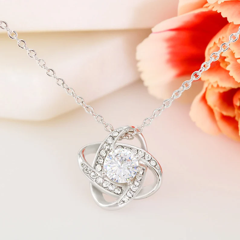 Eternal Heart Necklace - For The Most Beautiful Mother In The World